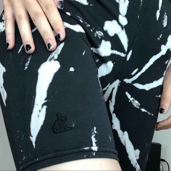 Kuwalla Tie Dye Biker Shorts - Picture 3 of 4